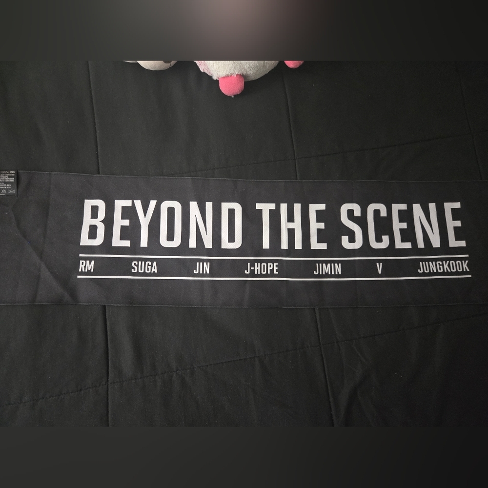 Black 'Beyond The Scene' Banner
